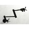 Kingston Brass KS4105ZX Wall Mount Pot Filler, Oil Rubbed Bronze KS4105ZX - alternate 2